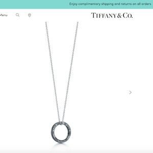 Tiffany & Co. Circle Pendant